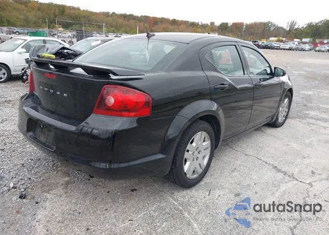 2012 Dodge Avenger Se from USA, damaged, VIN 1C3CDZAB3CN231783